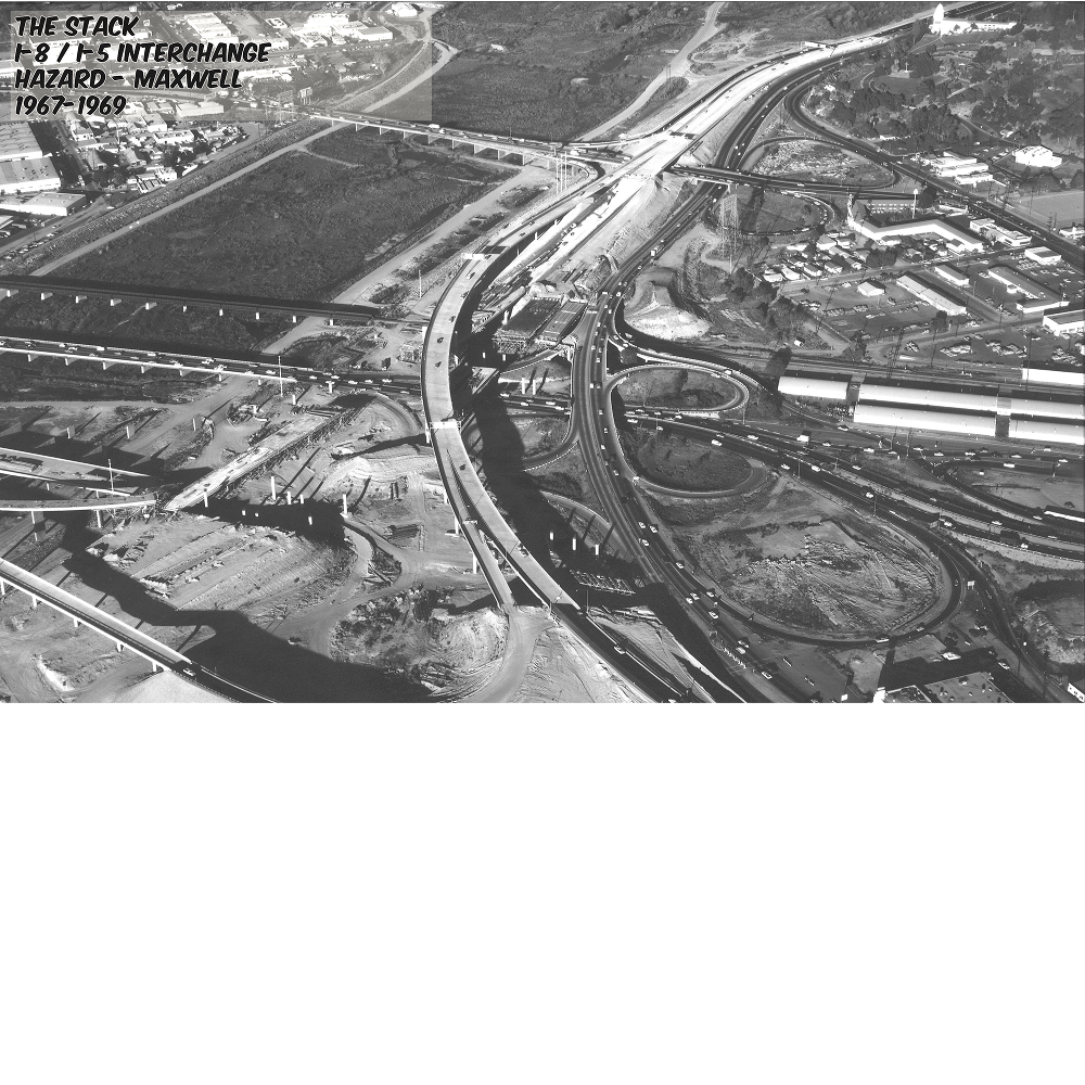 1950 freeway aerial
