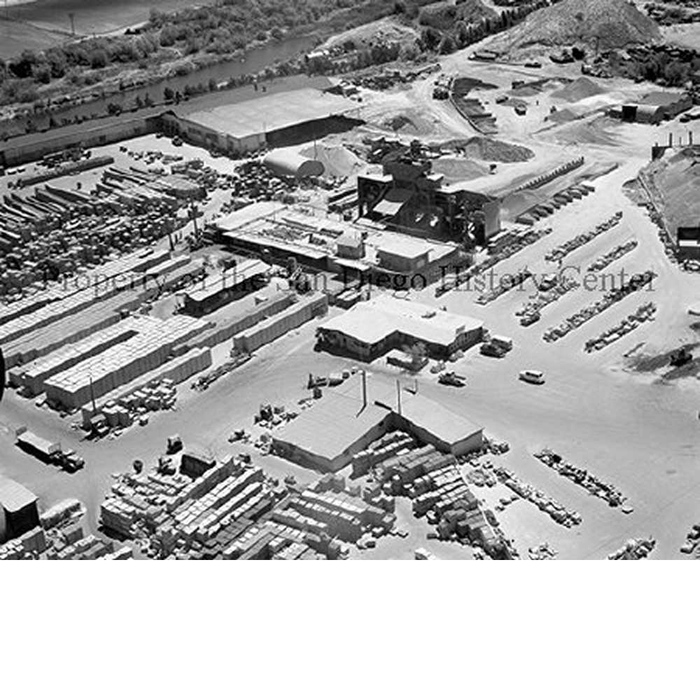 Hazard Center aerial